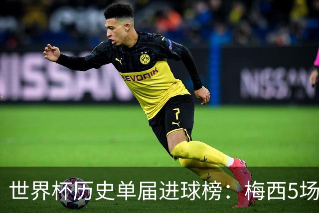 世界杯历史单届进球榜：梅西5场8球列第6，方丹6场13球仍居首